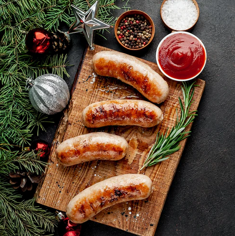 Route Catering's Christmas Grill – German Bratwurst & Burgers from £25 pp